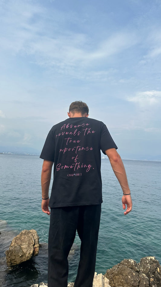 T-Shirt "Chapitre 1" noir