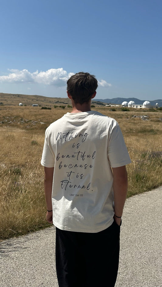 T-Shirt "Chapitre 3" beige