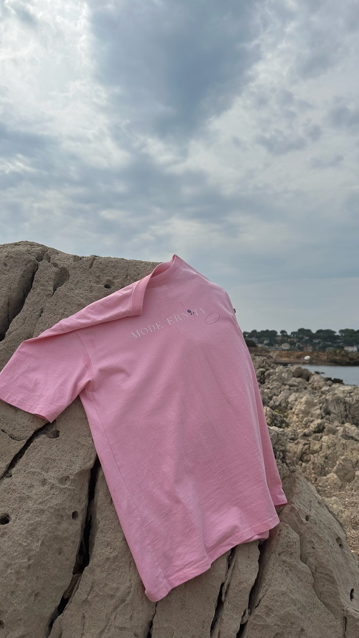 T-Shirt "Chapitre 4" rose