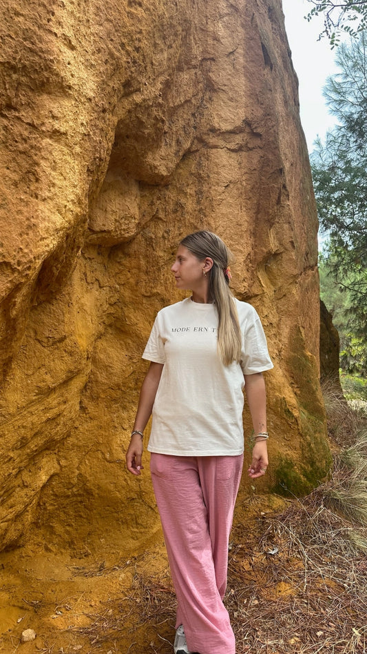 T-Shirt "Chapitre 3" beige